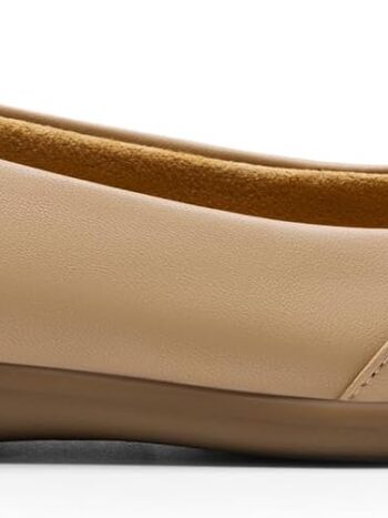 Women’s Ballet Flats, Comfortable Round Toe Slip on Dressy Work Office Shoes with Arch Support