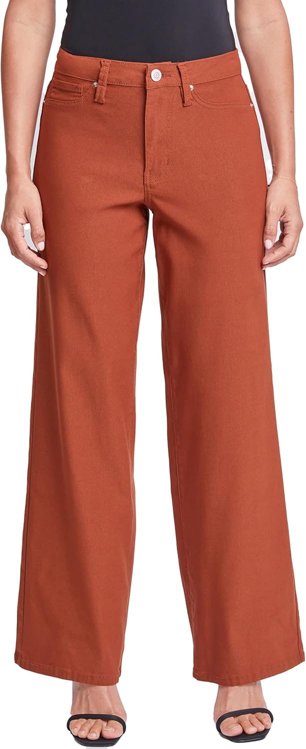 Women's High Rise Wide Leg Pants